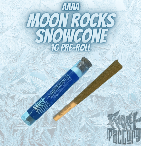 Frost Factory: AAAA Moonrocks Snow Cone Pre-Rolls [1g]
