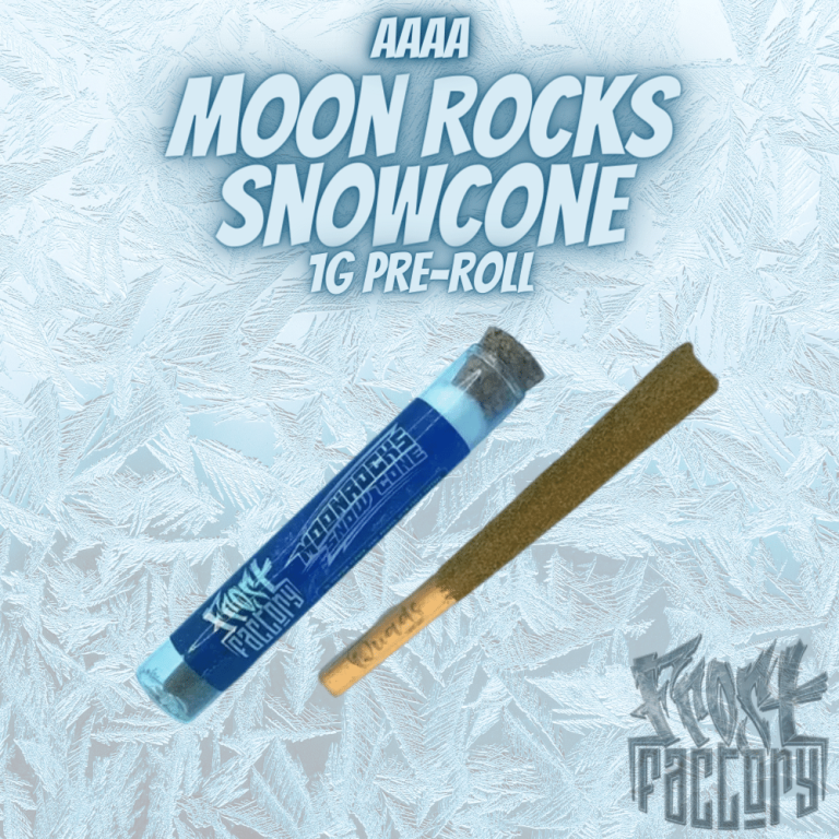 Frost Factory: AAAA Moonrocks Snow Cone Pre-Rolls [1g]