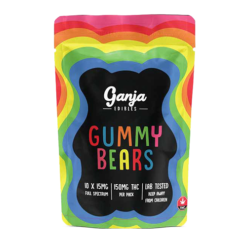 Ganja Edibles Assorted Gummy Bears