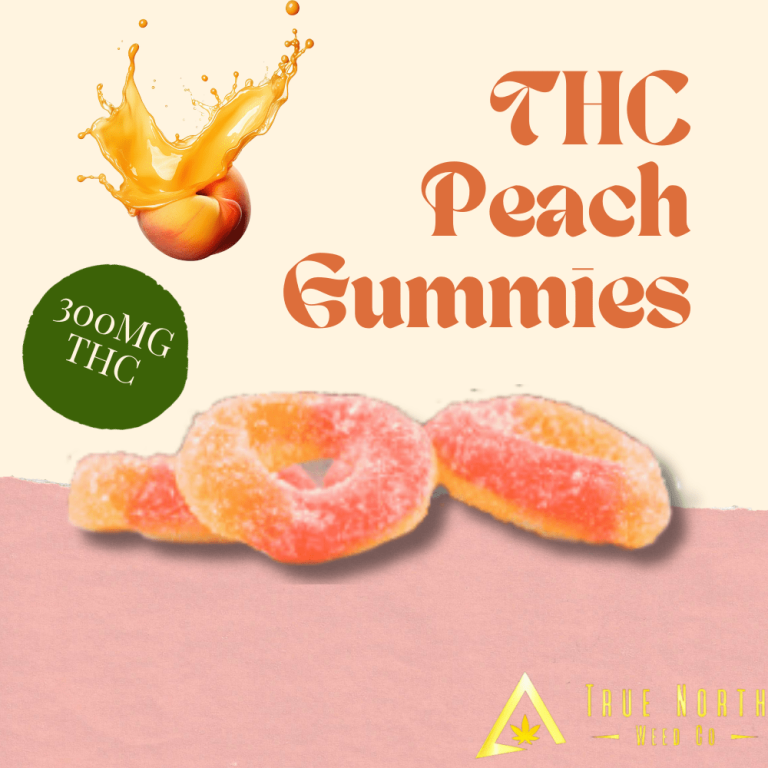buy thc peach gummies