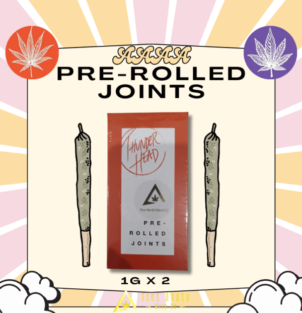 true north prerolled joints