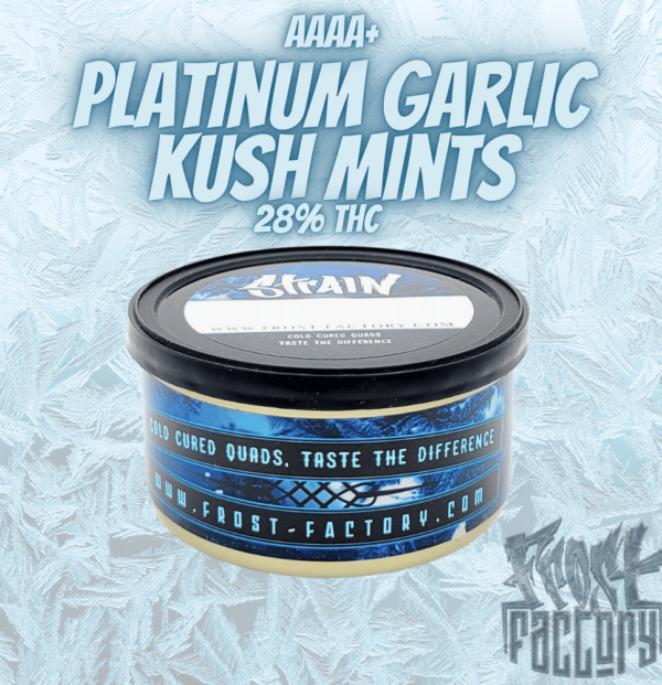 Platinum Garlic Kush Mints