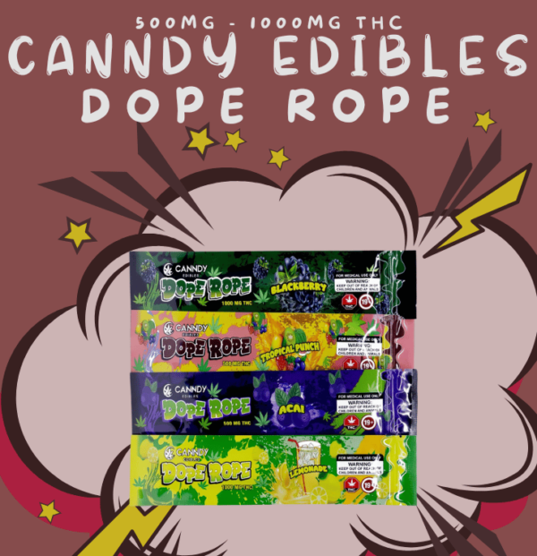 CANNDY EDIBLES DOPE ROPE